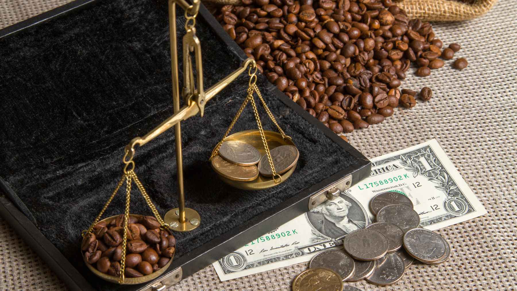 What does it mean to trade coffee as a commodity?