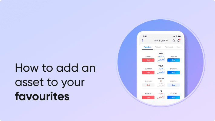 Adding Assets to Your Favourites