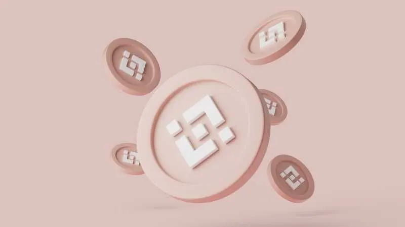 Floating geometric symbols in pink tones