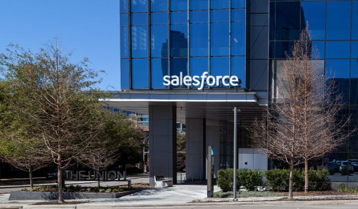 Salesforce stock price