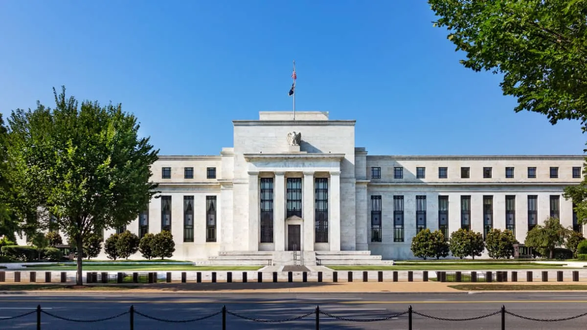 The Federal Reserve Building located in Washington, DC, USA