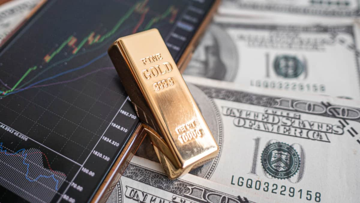 Gold price approaches record high on Wednesday amid Middle East concerns