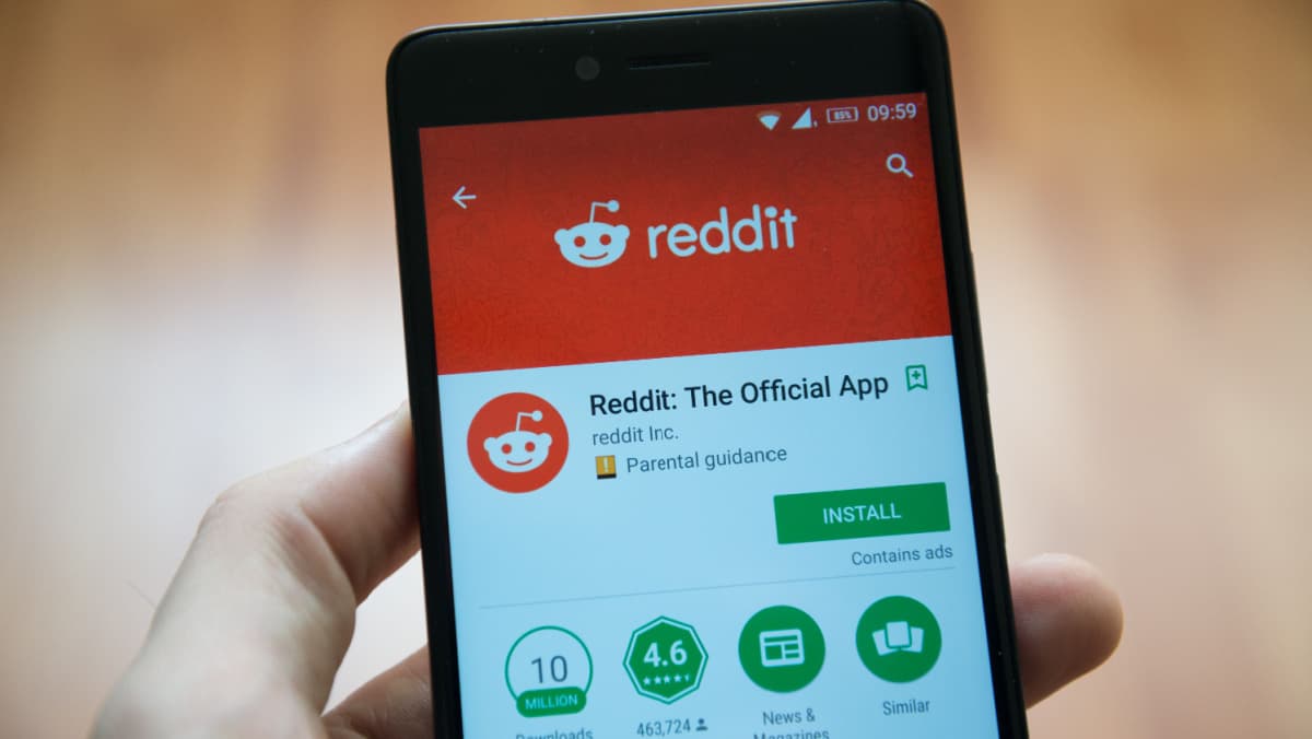 Reddit IPO mobile app