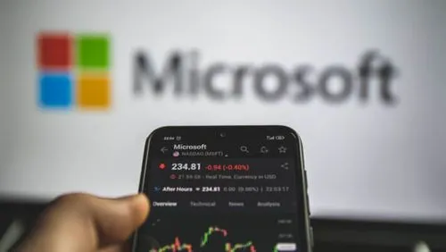 Microsoft market cap 