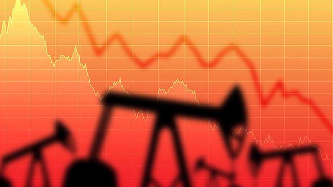 wti crude oil prices decline